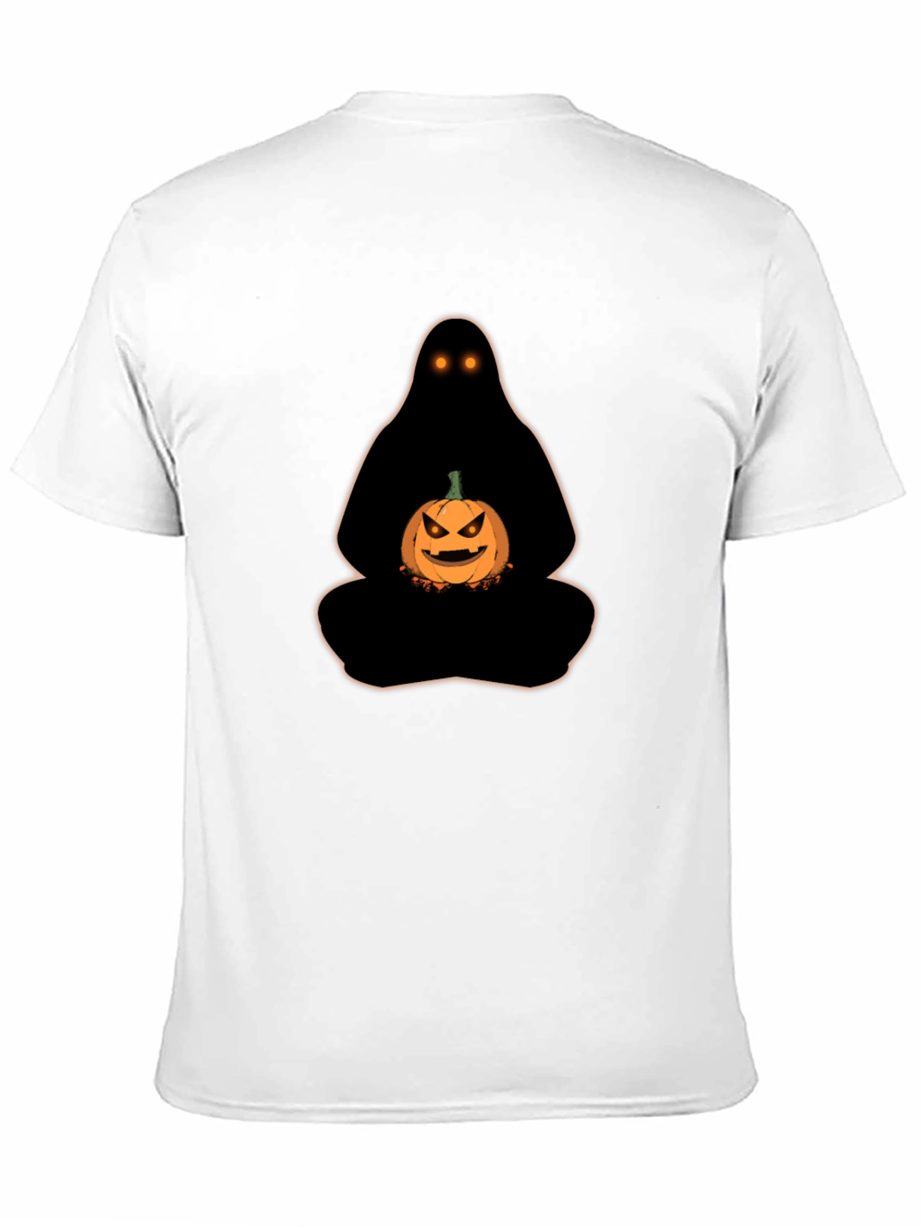 Halloween Ghost with Pumpkin T-Shirt