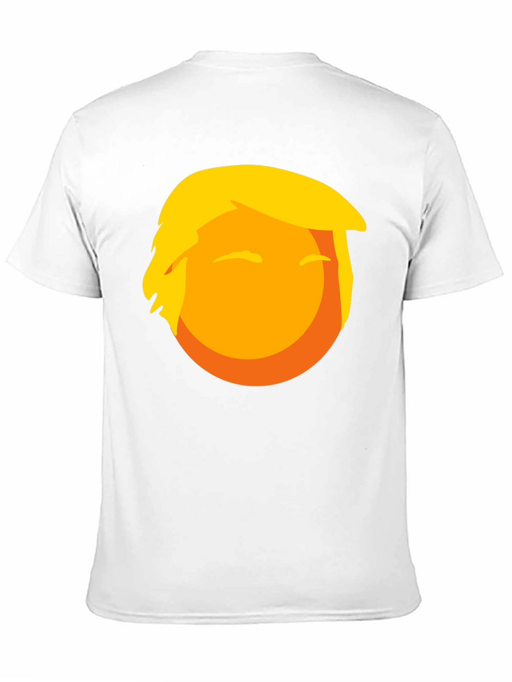 Trump Emoji Graphic Tee - Novelty Black T-Shirt
