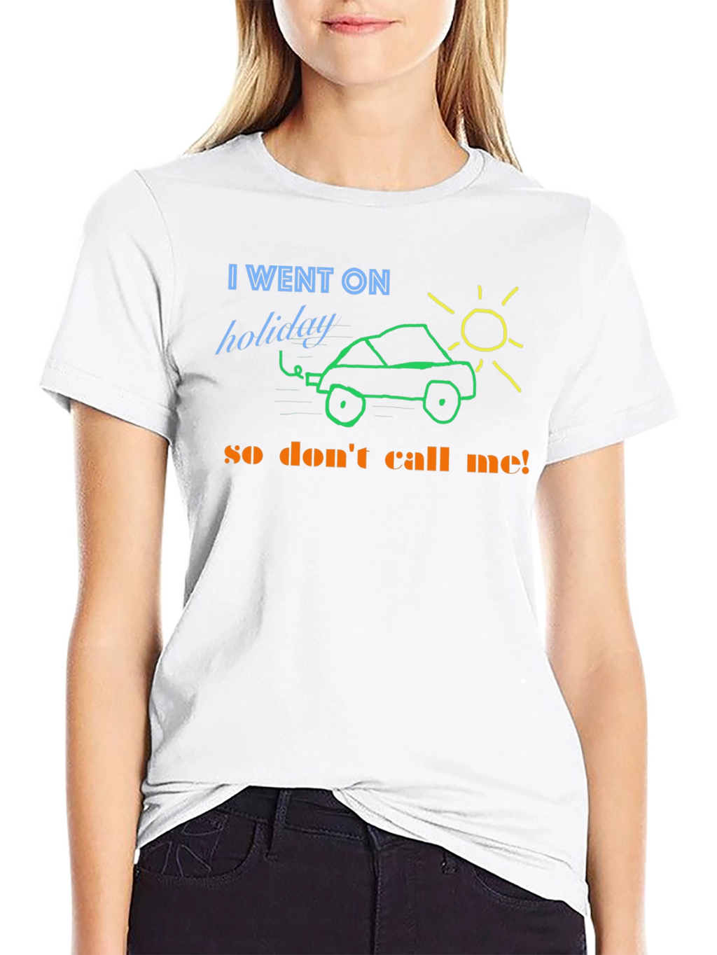 Holiday Car Graphic T-Shirt - Relax & Unwind!