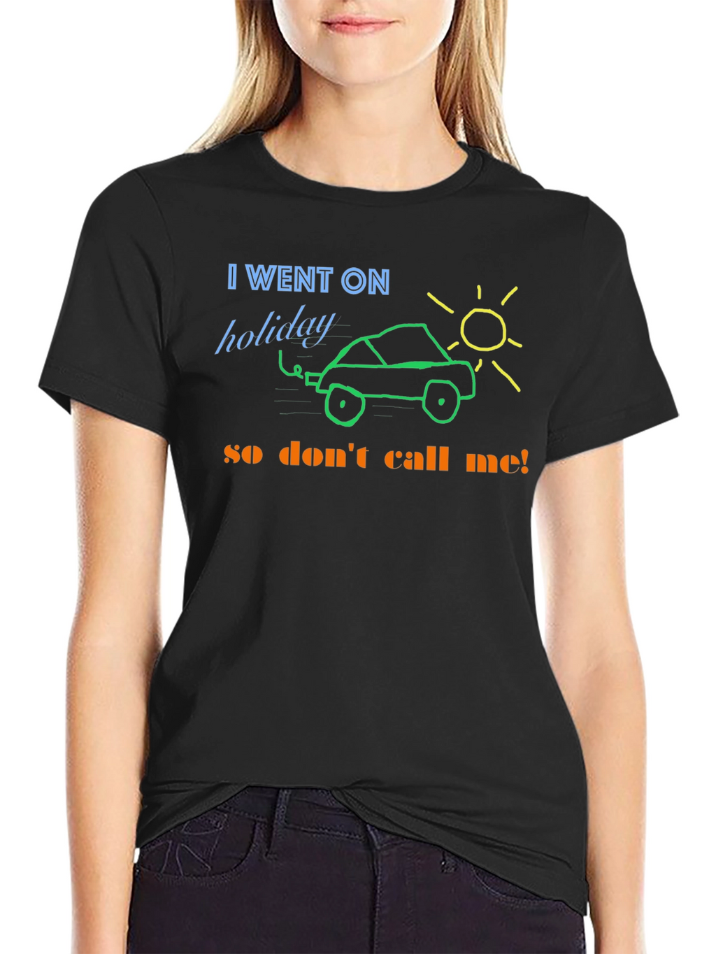 Holiday Car Graphic T-Shirt - Relax & Unwind!