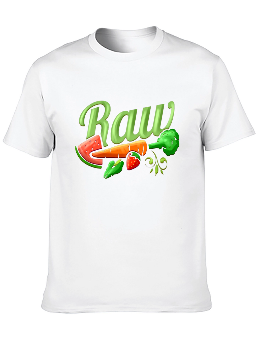 Raw Food Diet T-Shirt - Vegan Graphic Tee