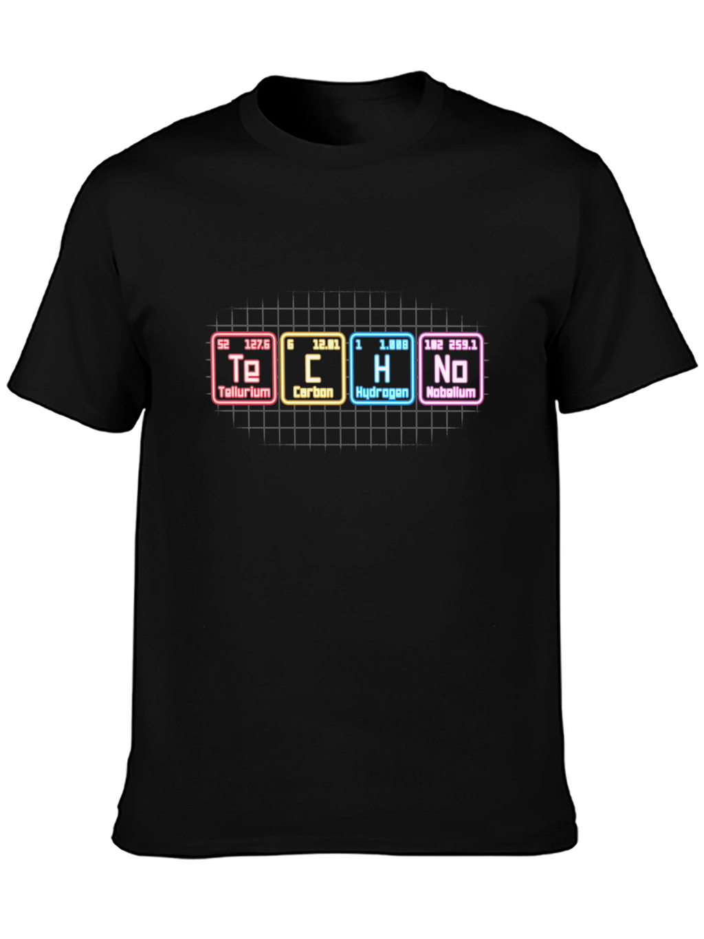 Tech T-Shirt - Periodic Table Elements Design