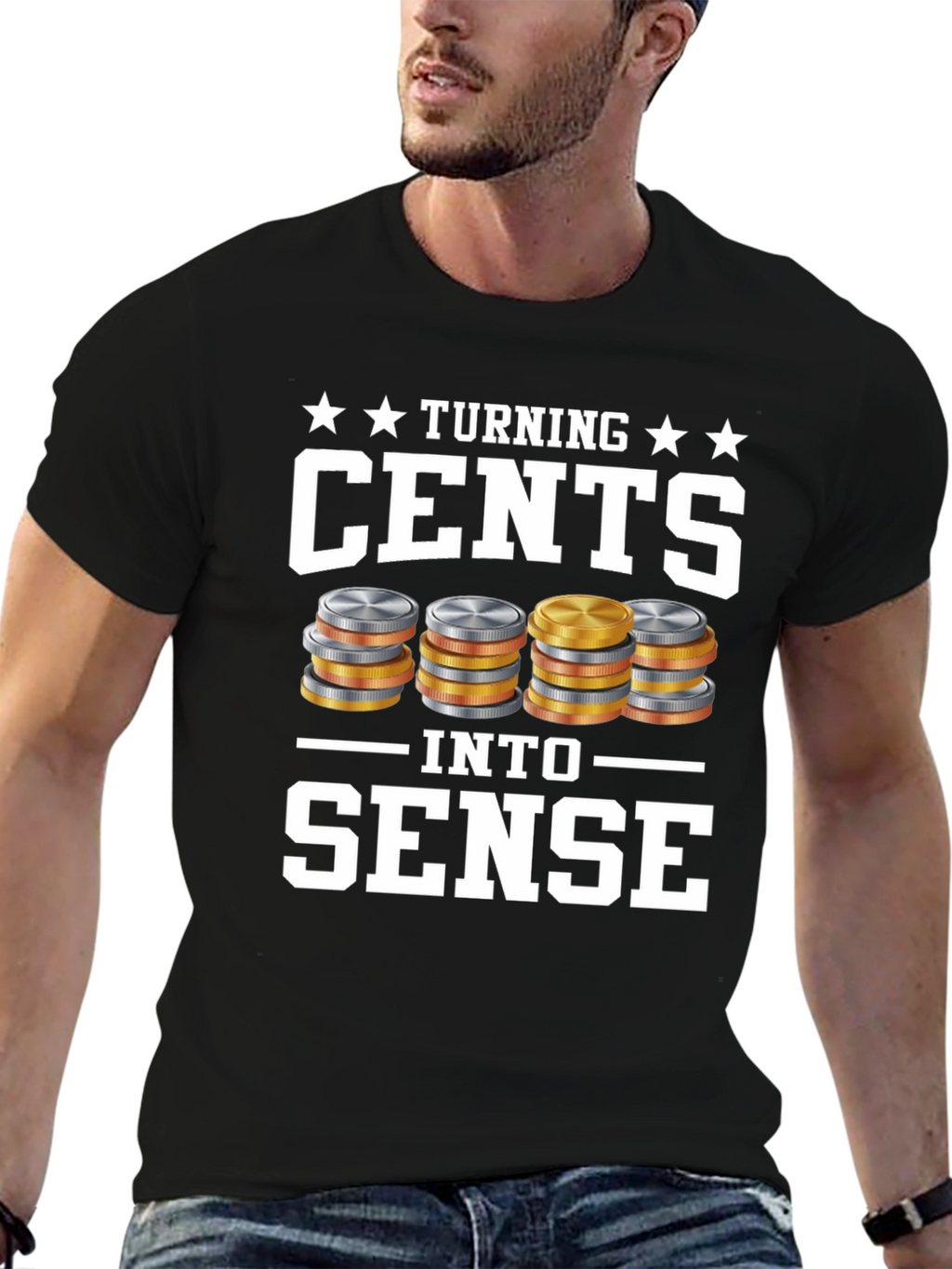 Turning Cents Into Sense Graphic Tee