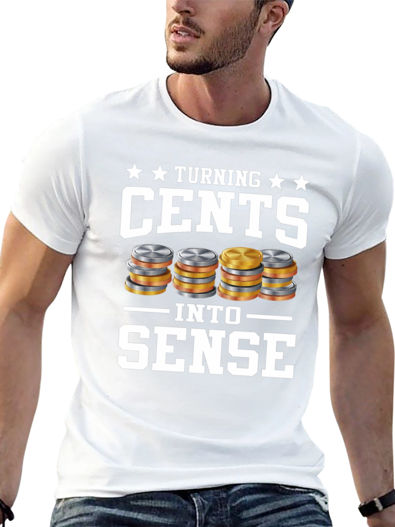 Turning Cents Into Sense Graphic Tee