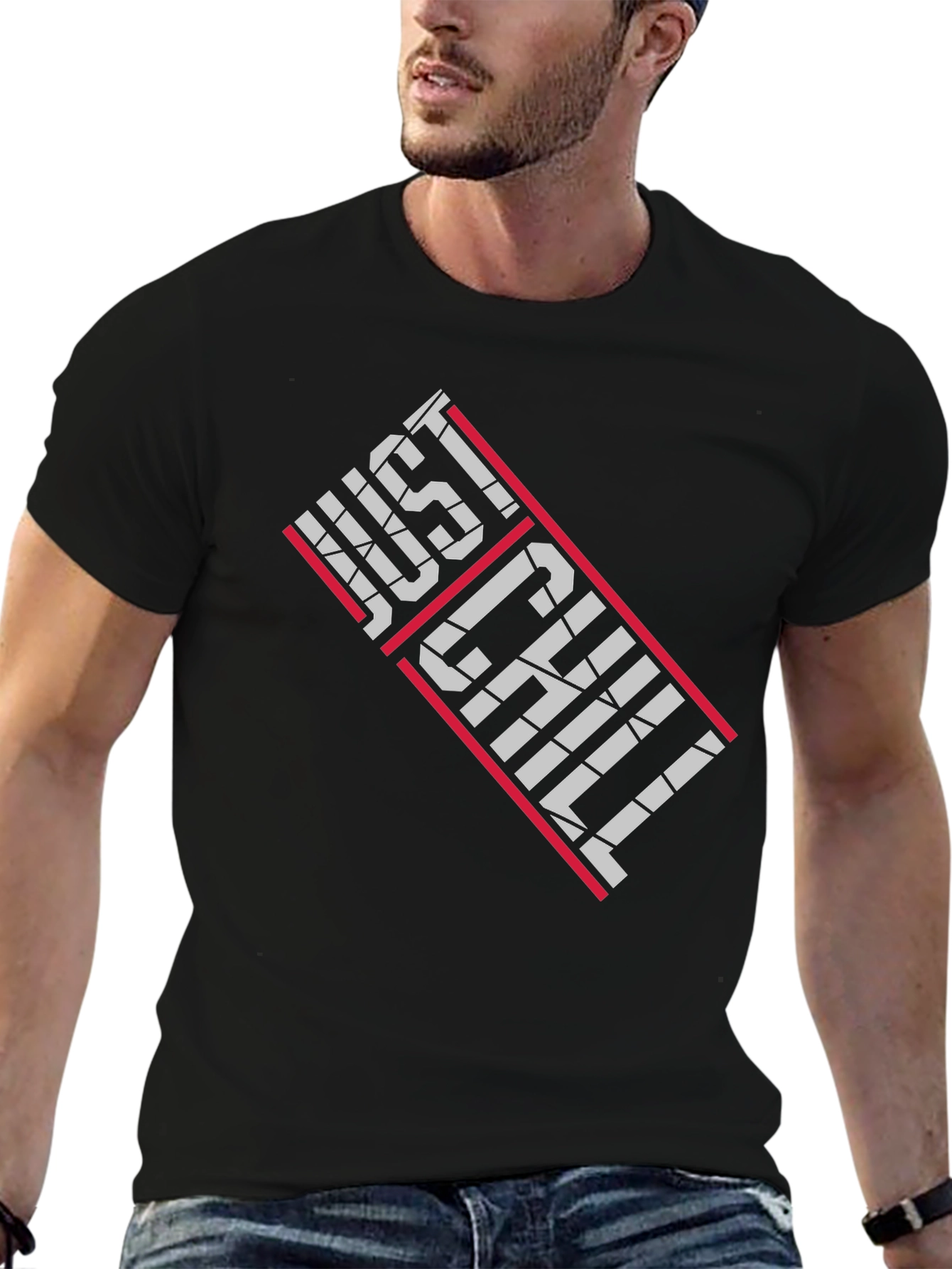 Just Chill Graphic Tee - Relaxed Fit