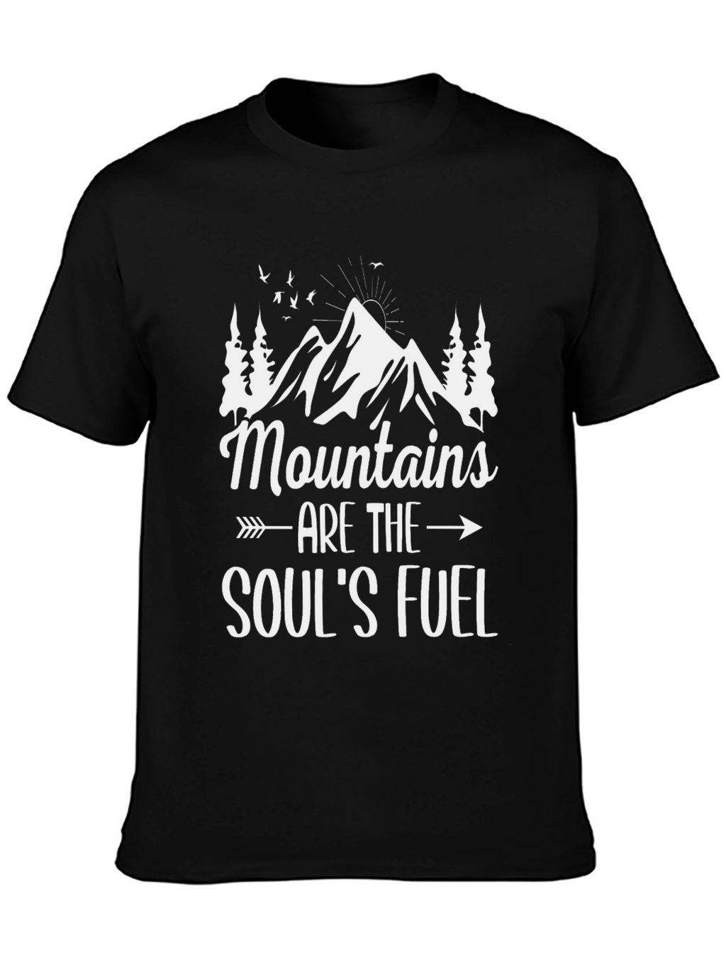 Mountains are the Souls Fuel Graphic Tee