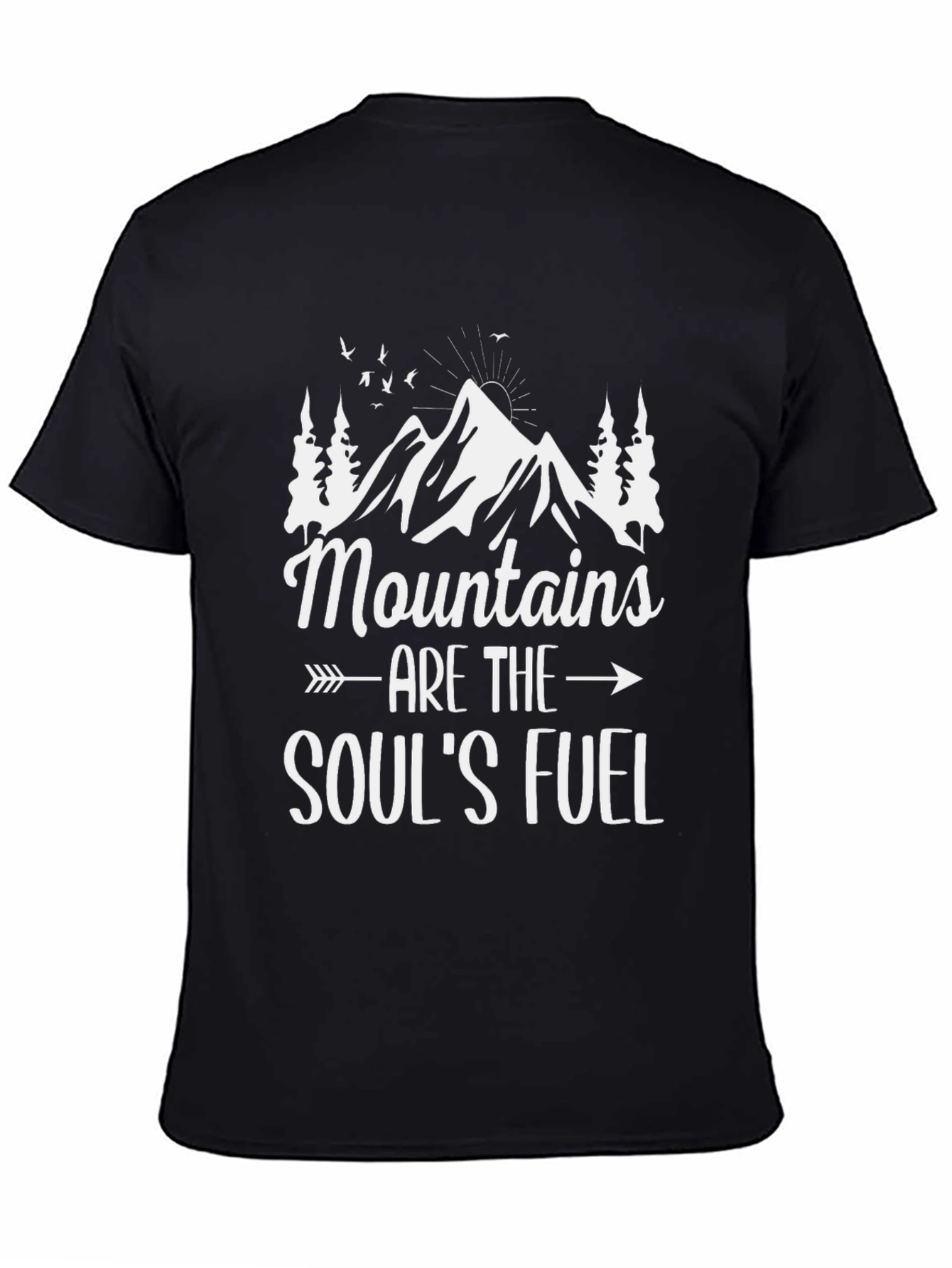 Mountains are the Souls Fuel Graphic Tee