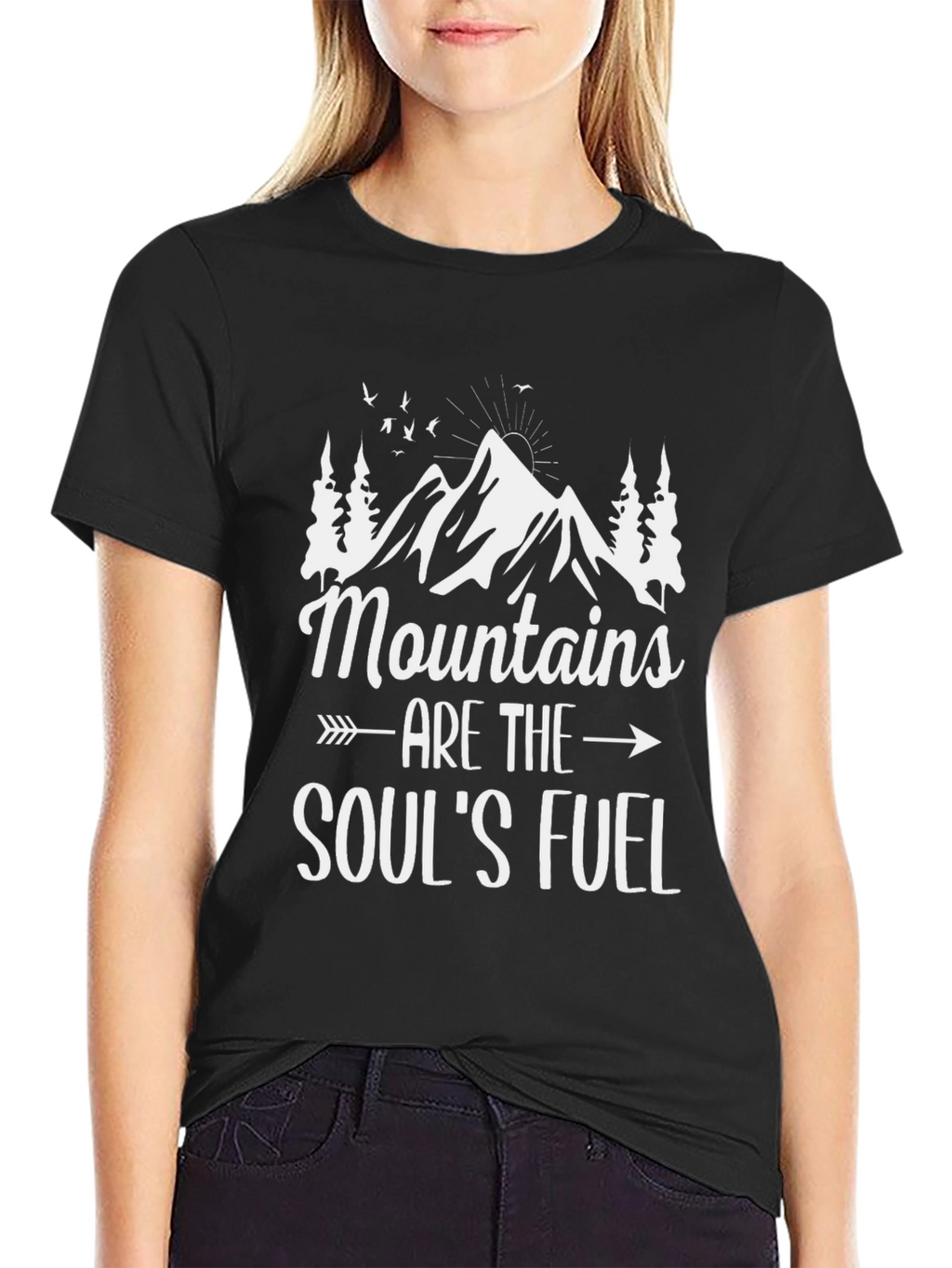 Mountains are the Souls Fuel Graphic Tee