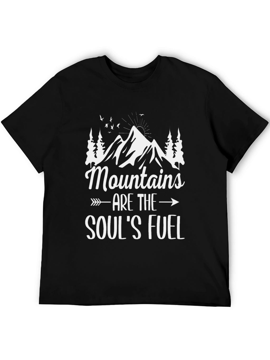 Mountains are the Souls Fuel Graphic Tee