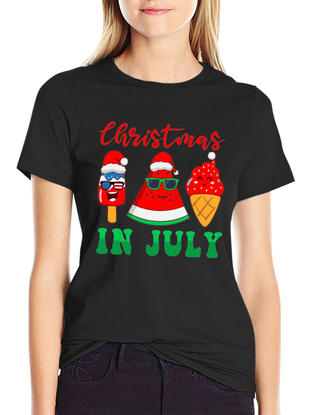 Christmas in July T-Shirt - Summer Holiday Tee