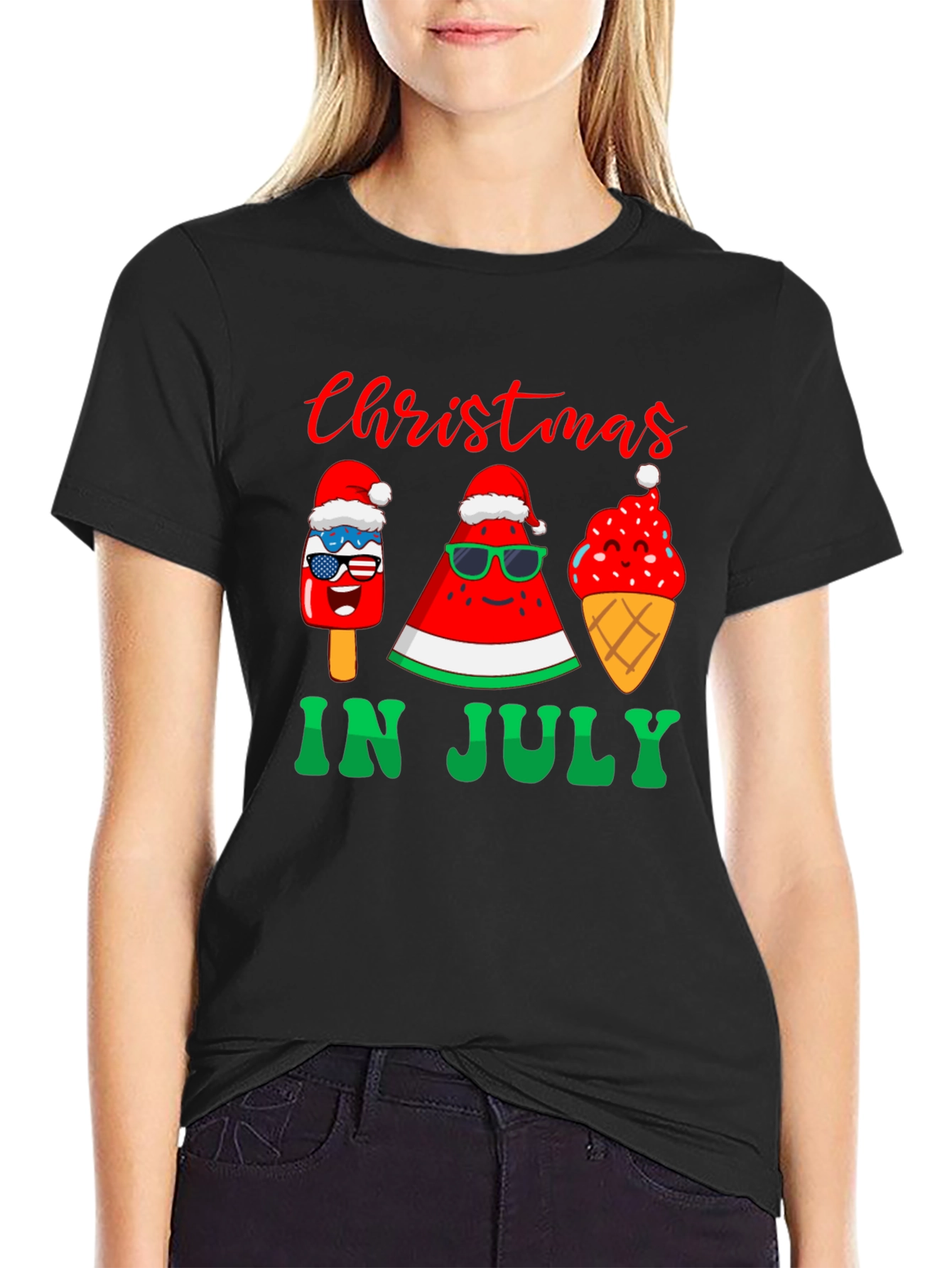 Christmas in July T-Shirt - Summer Holiday Tee