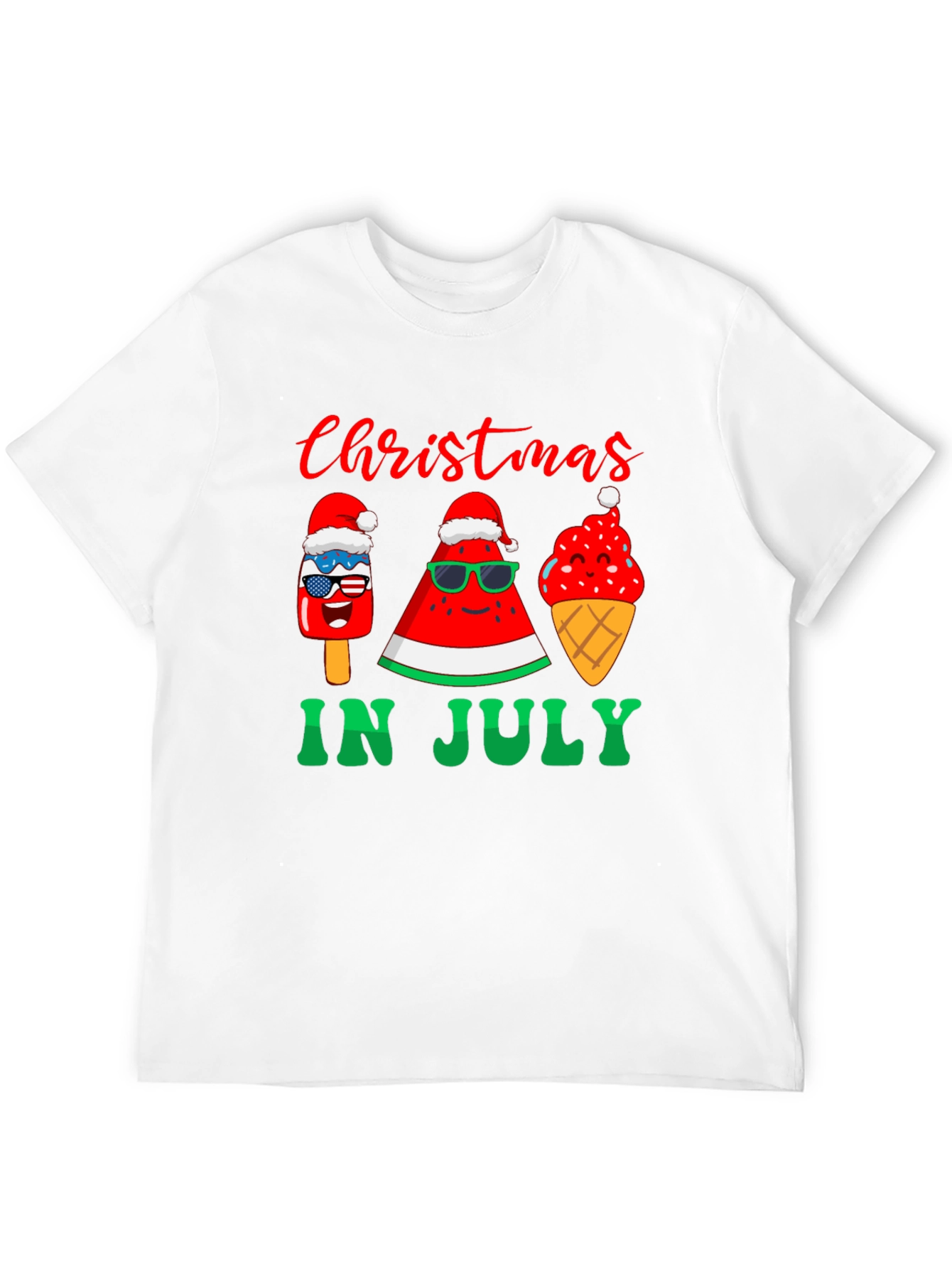 Christmas in July T-Shirt - Summer Holiday Tee