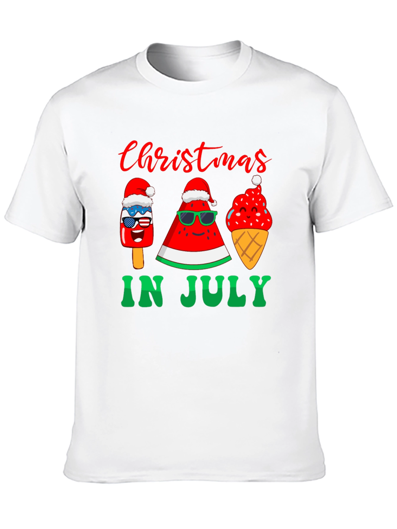 Christmas in July T-Shirt - Summer Holiday Tee