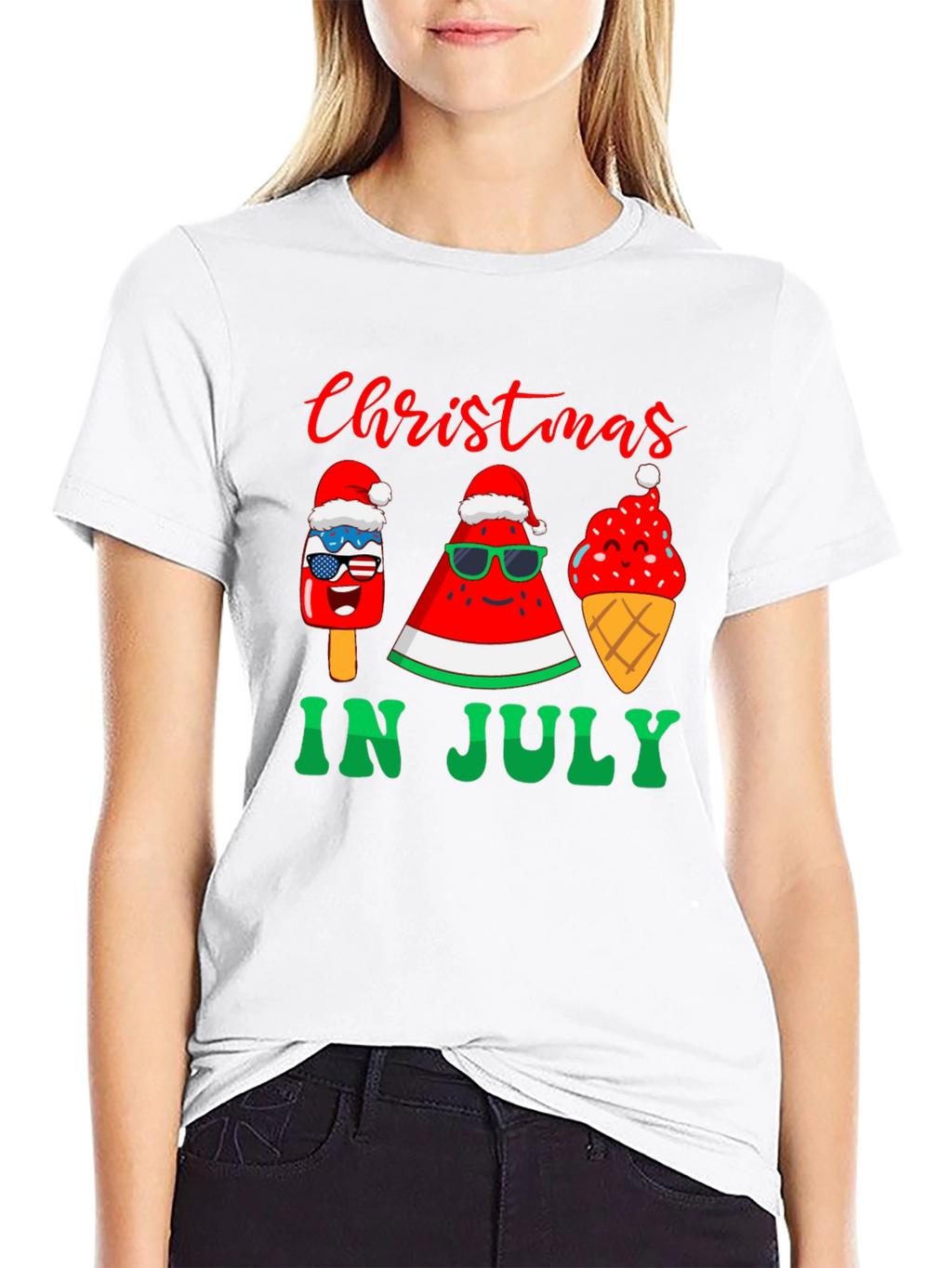 Christmas in July T-Shirt - Summer Holiday Tee