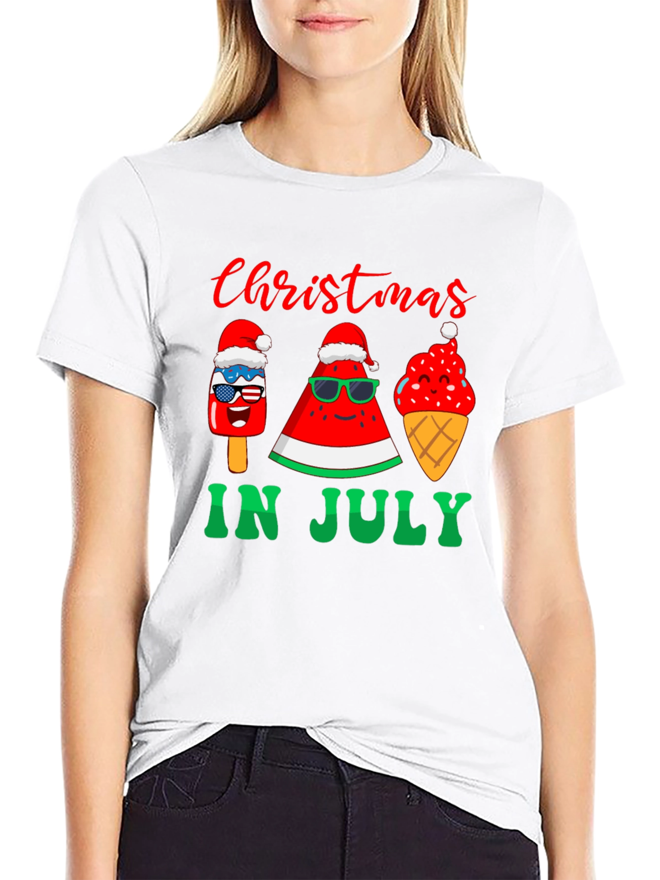 Christmas in July T-Shirt - Summer Holiday Tee