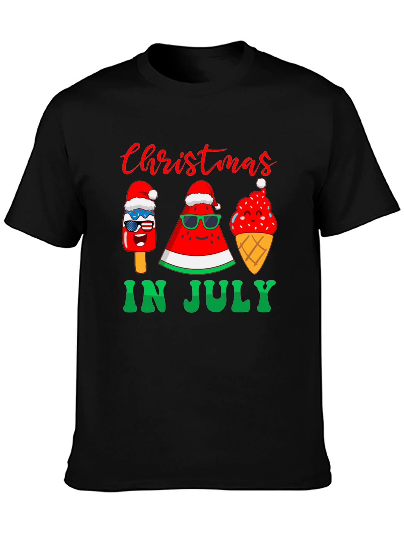Christmas in July T-Shirt - Summer Holiday Tee