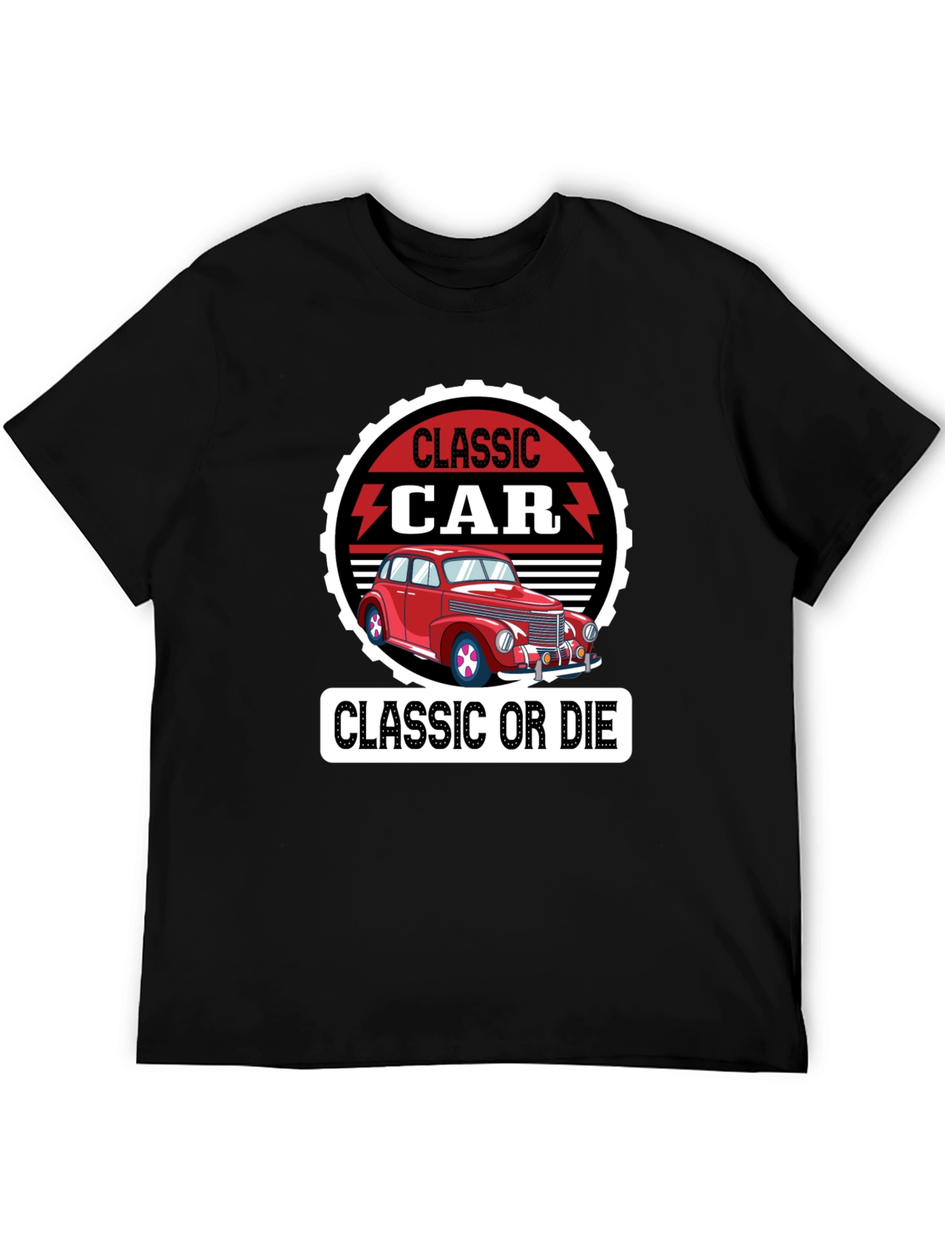 Classic Car Graphic T-Shirt -  Classic or Die