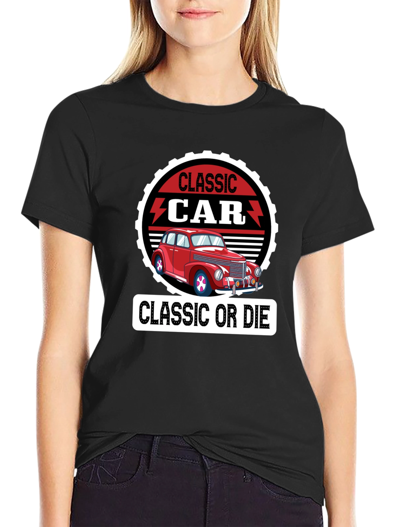 Classic Car Graphic T-Shirt -  Classic or Die
