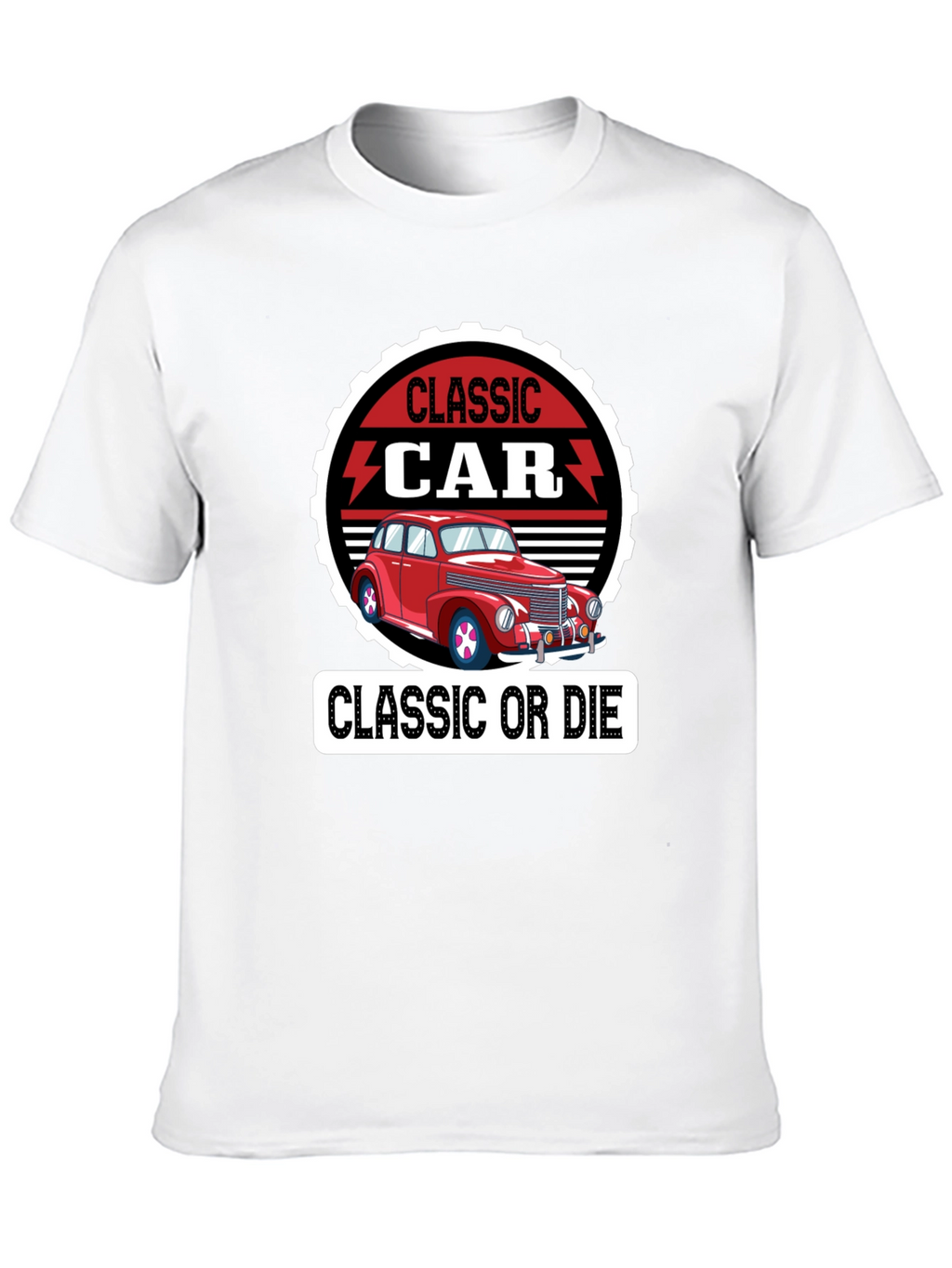 Classic Car Graphic T-Shirt -  Classic or Die