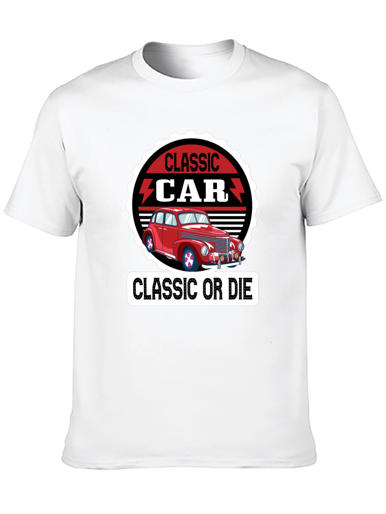Classic Car Graphic T-Shirt -  Classic or Die