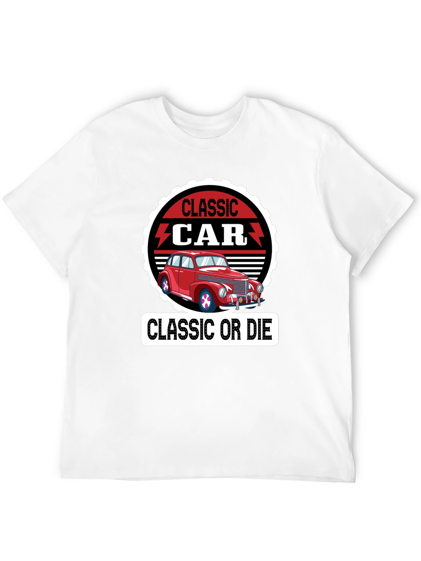Classic Car Graphic T-Shirt -  Classic or Die