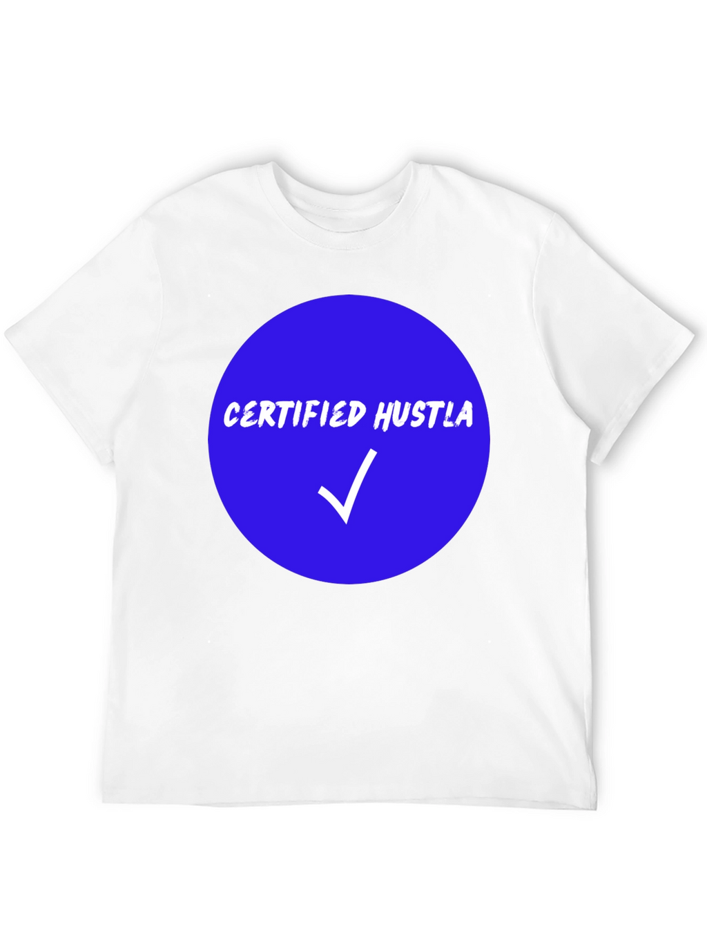 Certified Hustla Black Graphic Tee