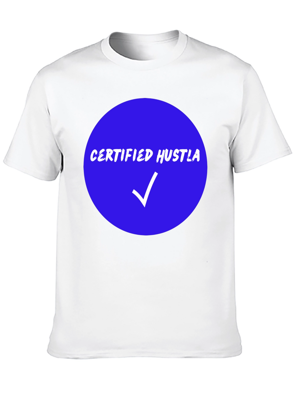 Certified Hustla Black Graphic Tee
