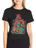 Groovy Zombie Boombox Graphic Tee