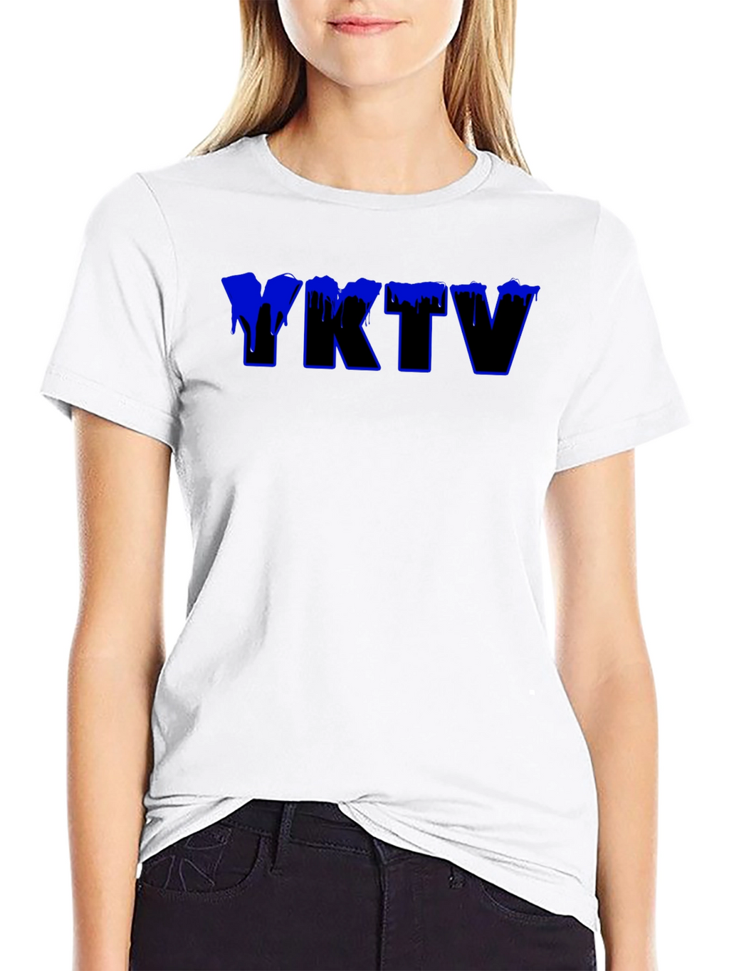 Yktv Dripping Tee Black