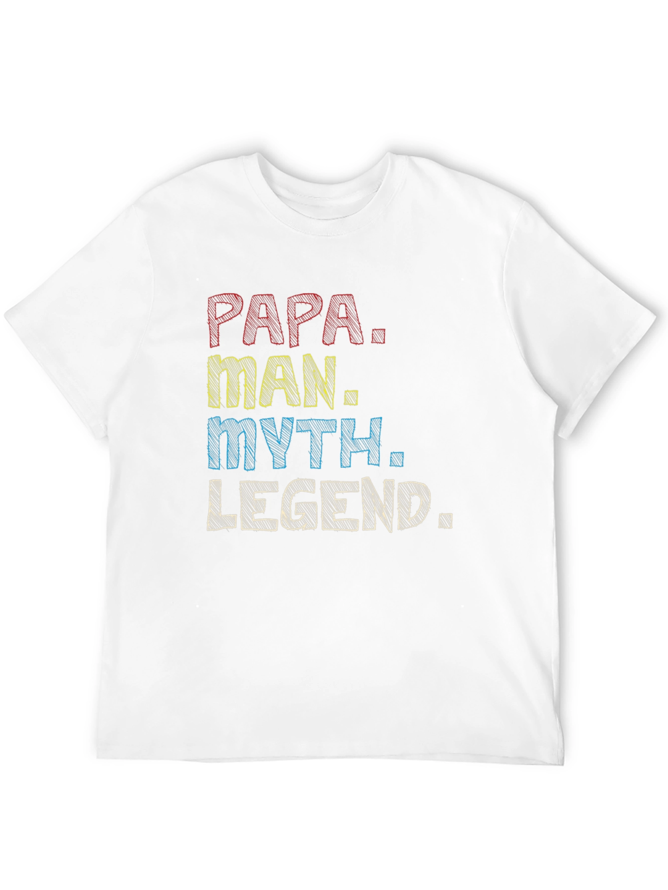 Papa Man Myth Legend Graphic Tee