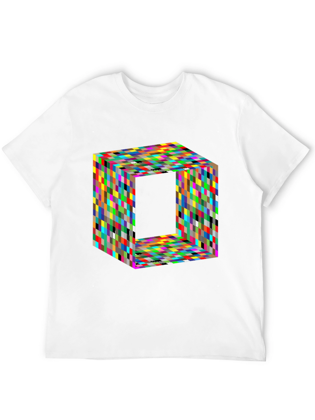 Geometric Optical Illusion T-Shirt