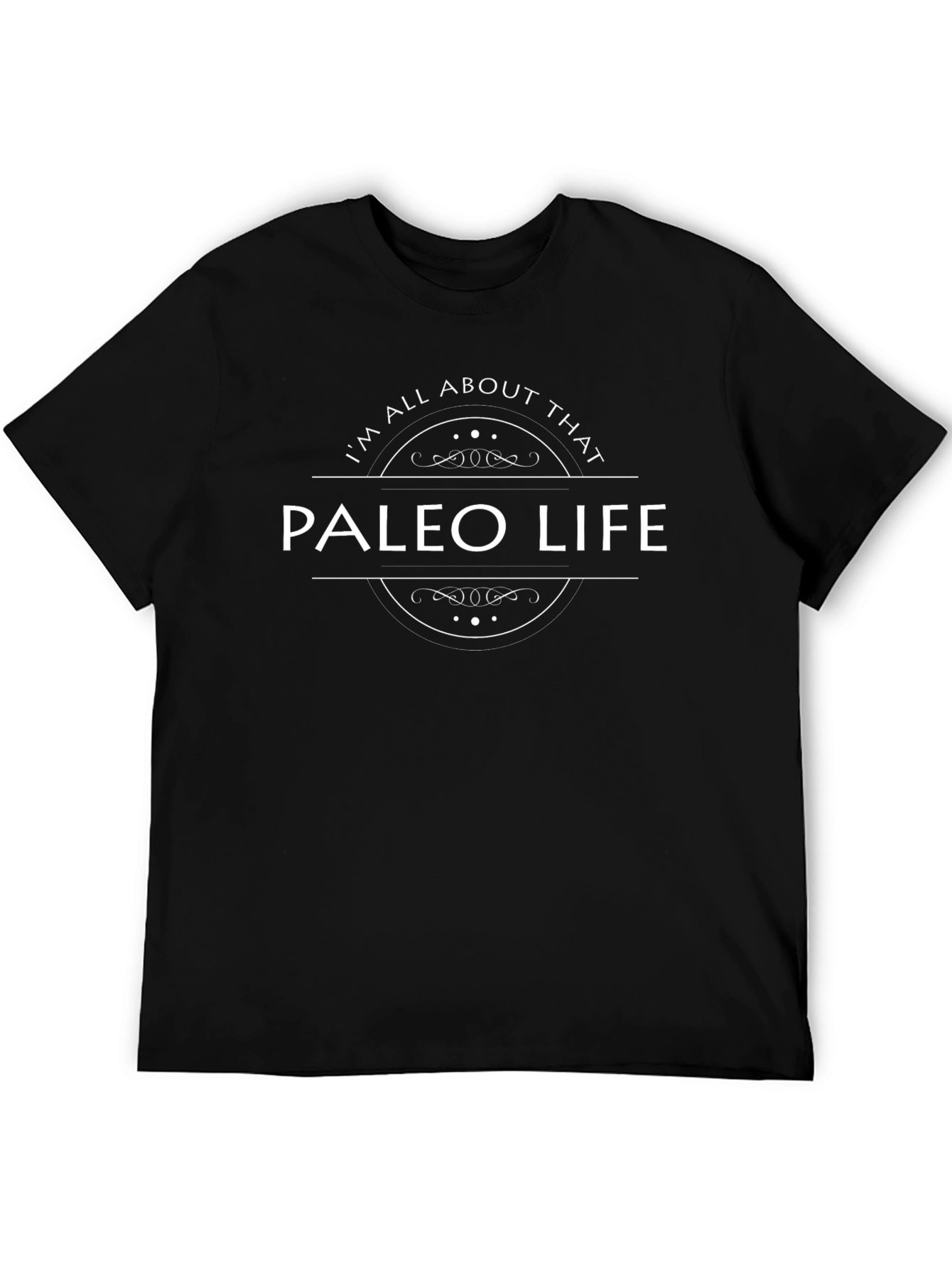 Paleo Life Black T-Shirt