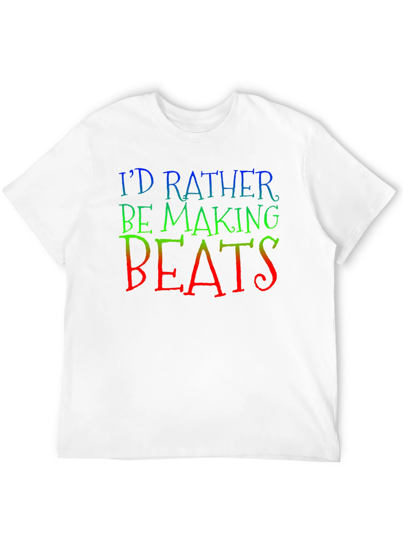 Id Rather Be Making Beats Graphic Tee