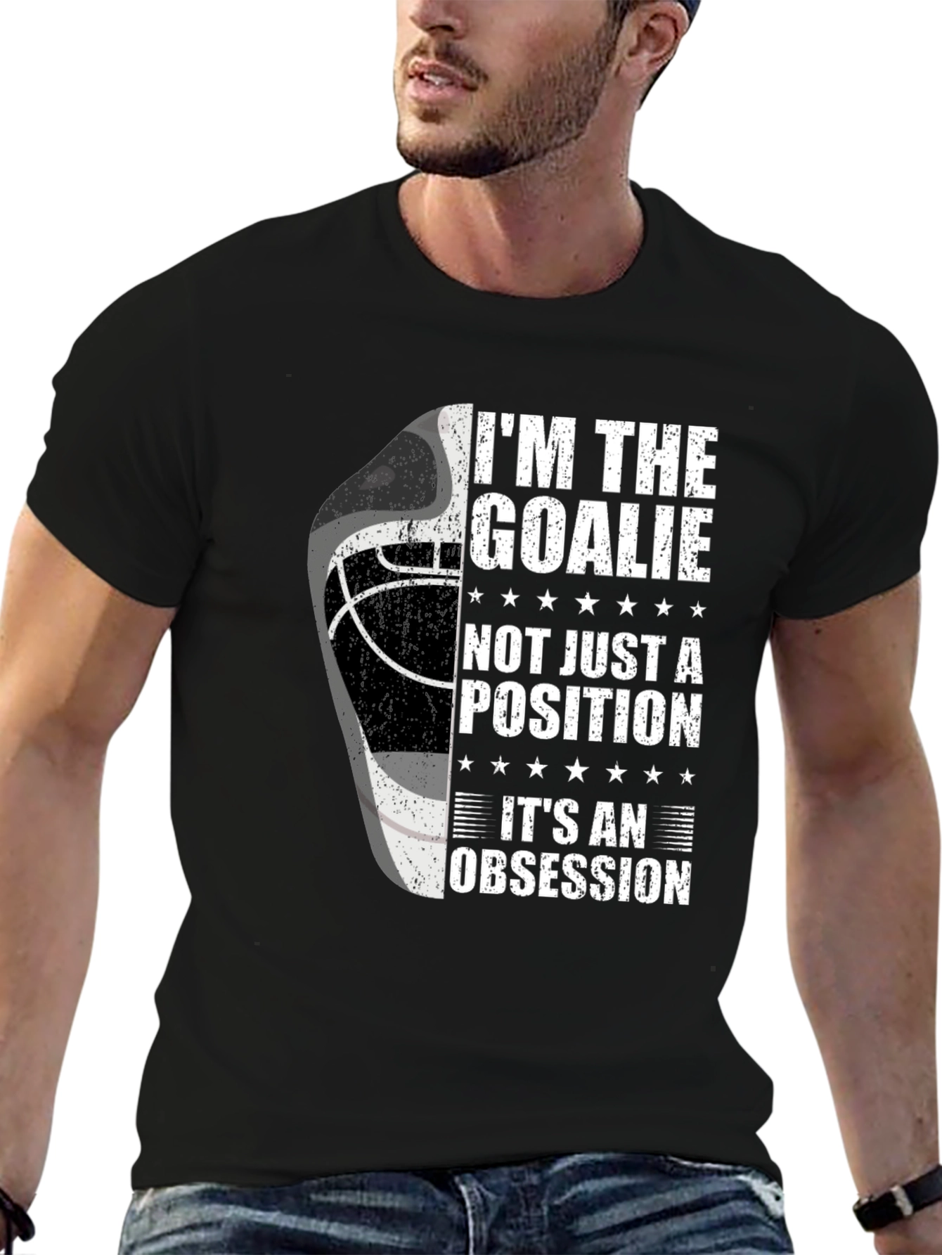 Im The Goalie T-Shirt - Hockey Obsession