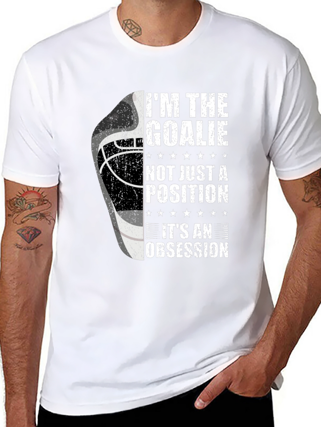 Im The Goalie T-Shirt - Hockey Obsession