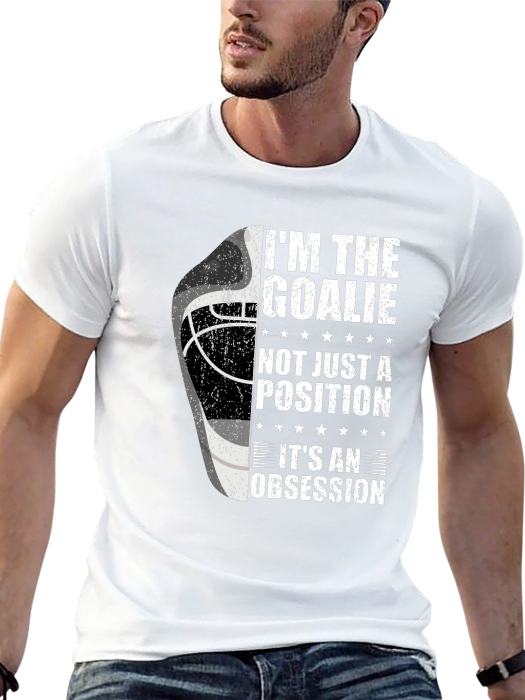 Im The Goalie T-Shirt - Hockey Obsession