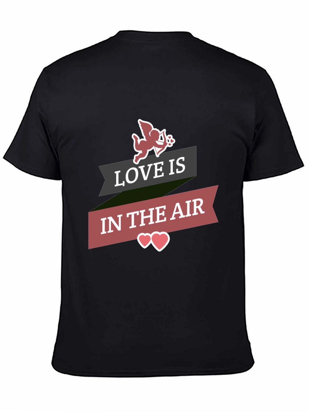 Love is in the Air Valentines Day Graphic T-Shirt