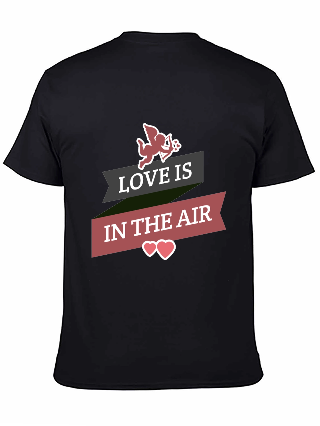 Love is in the Air Valentines Day Graphic T-Shirt