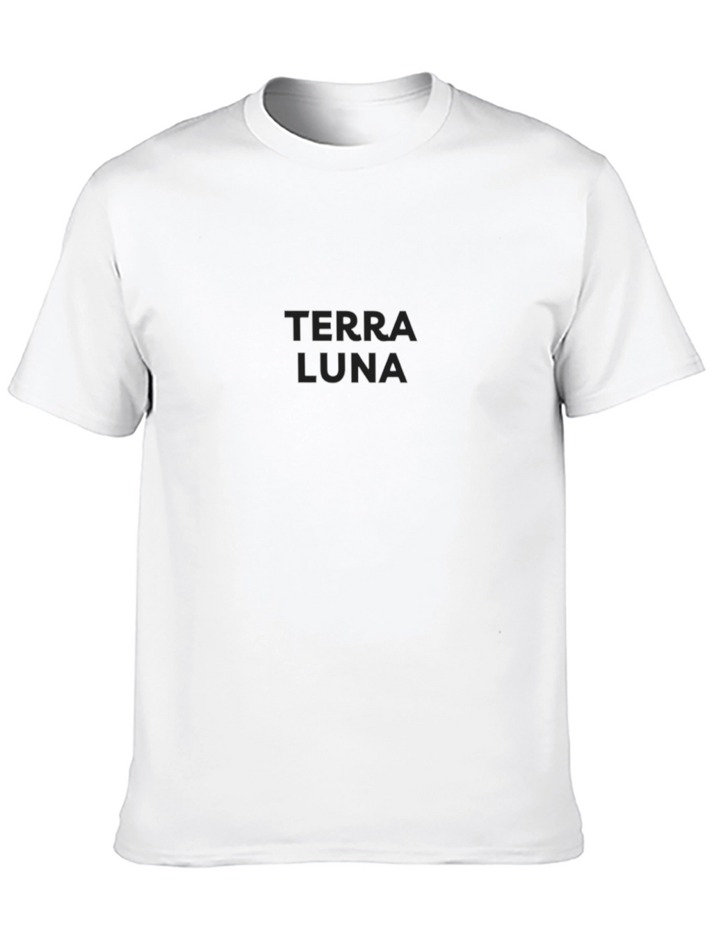 Terra Luna Black Graphic T-Shirt