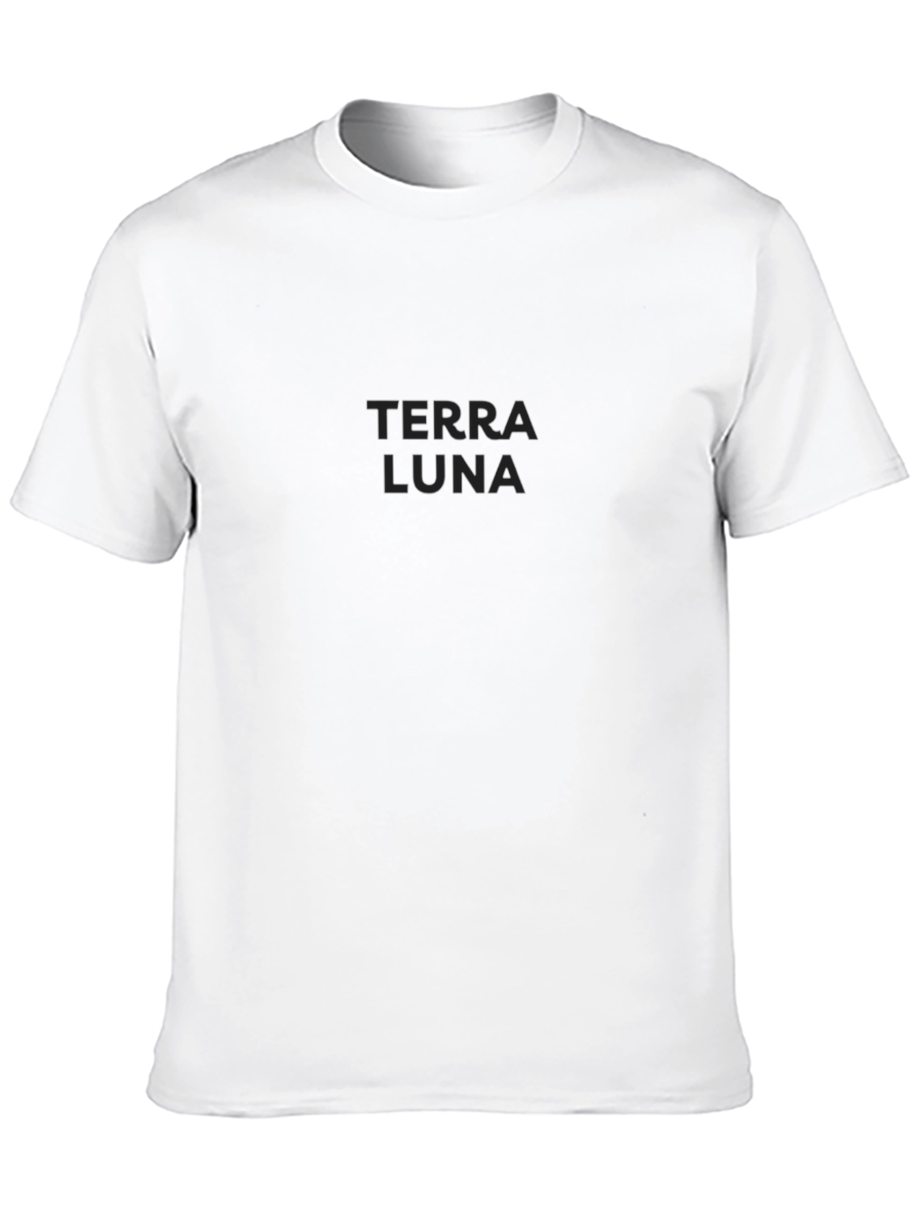 Terra Luna Black Graphic T-Shirt