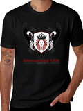 International Lion ESTD 2017 Black T-Shirt