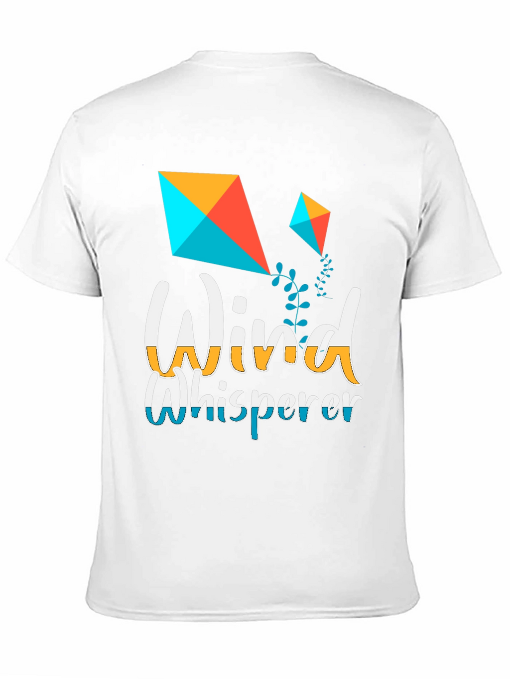 Wind Whisperer Graphic Tee - Kite Design