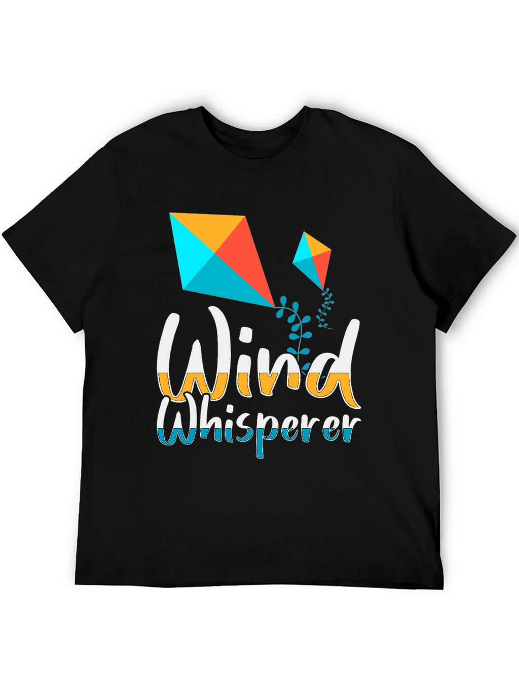 Wind Whisperer Graphic Tee - Kite Design