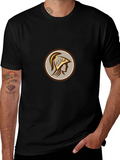 Spartan Warrior Graphic Tee - Classic Black