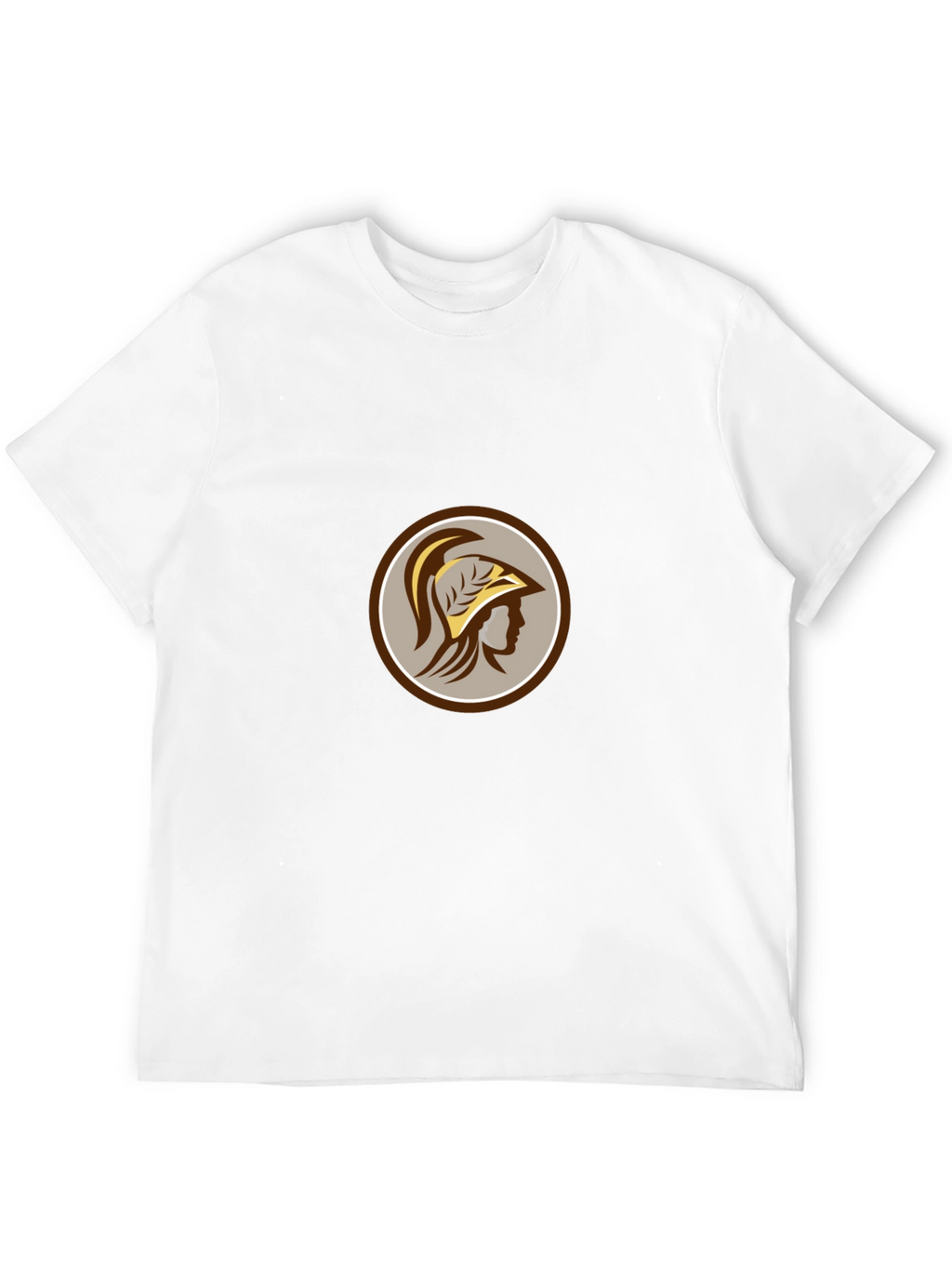 Spartan Warrior Graphic Tee - Classic Black