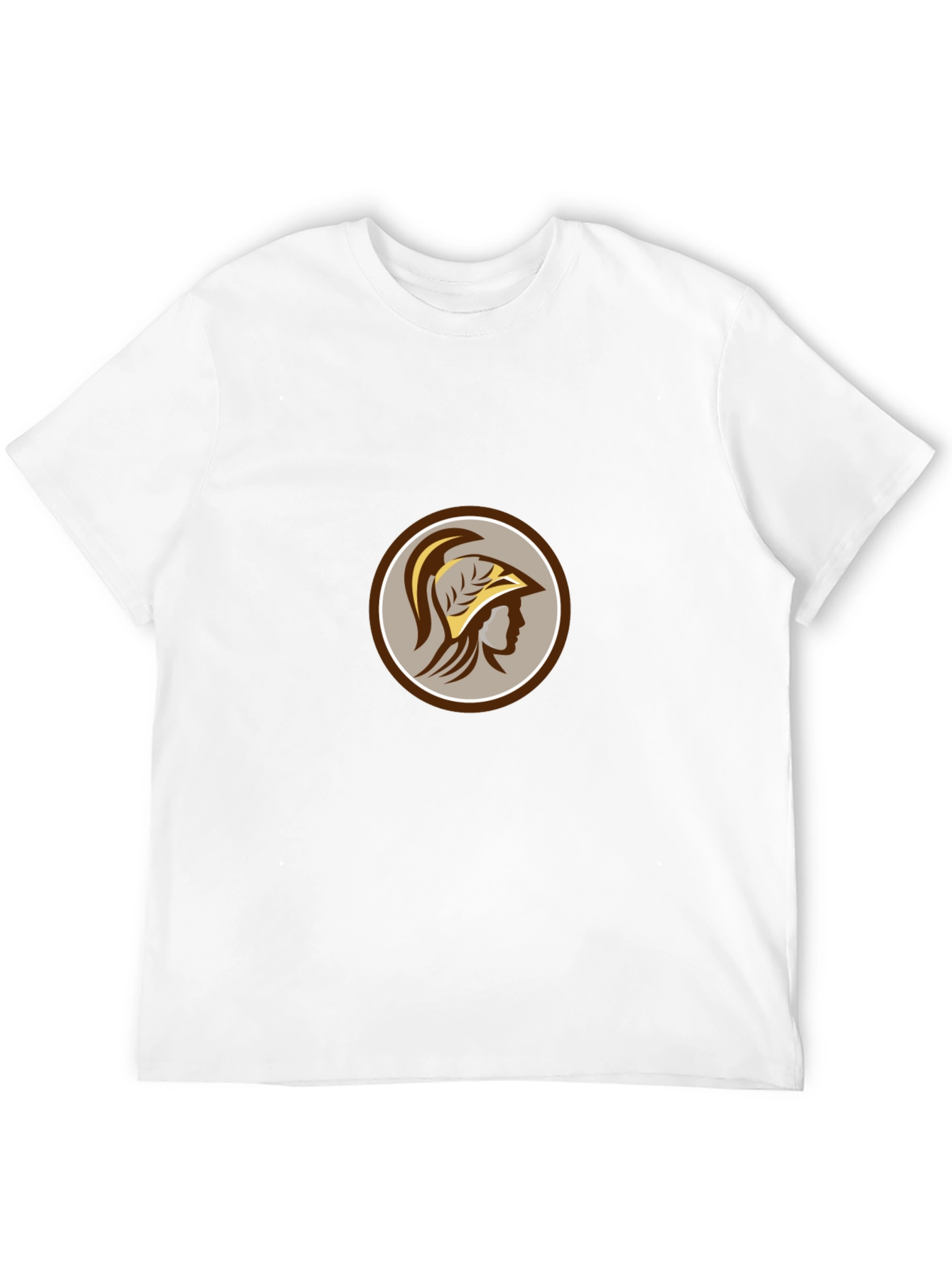 Spartan Warrior Graphic Tee - Classic Black