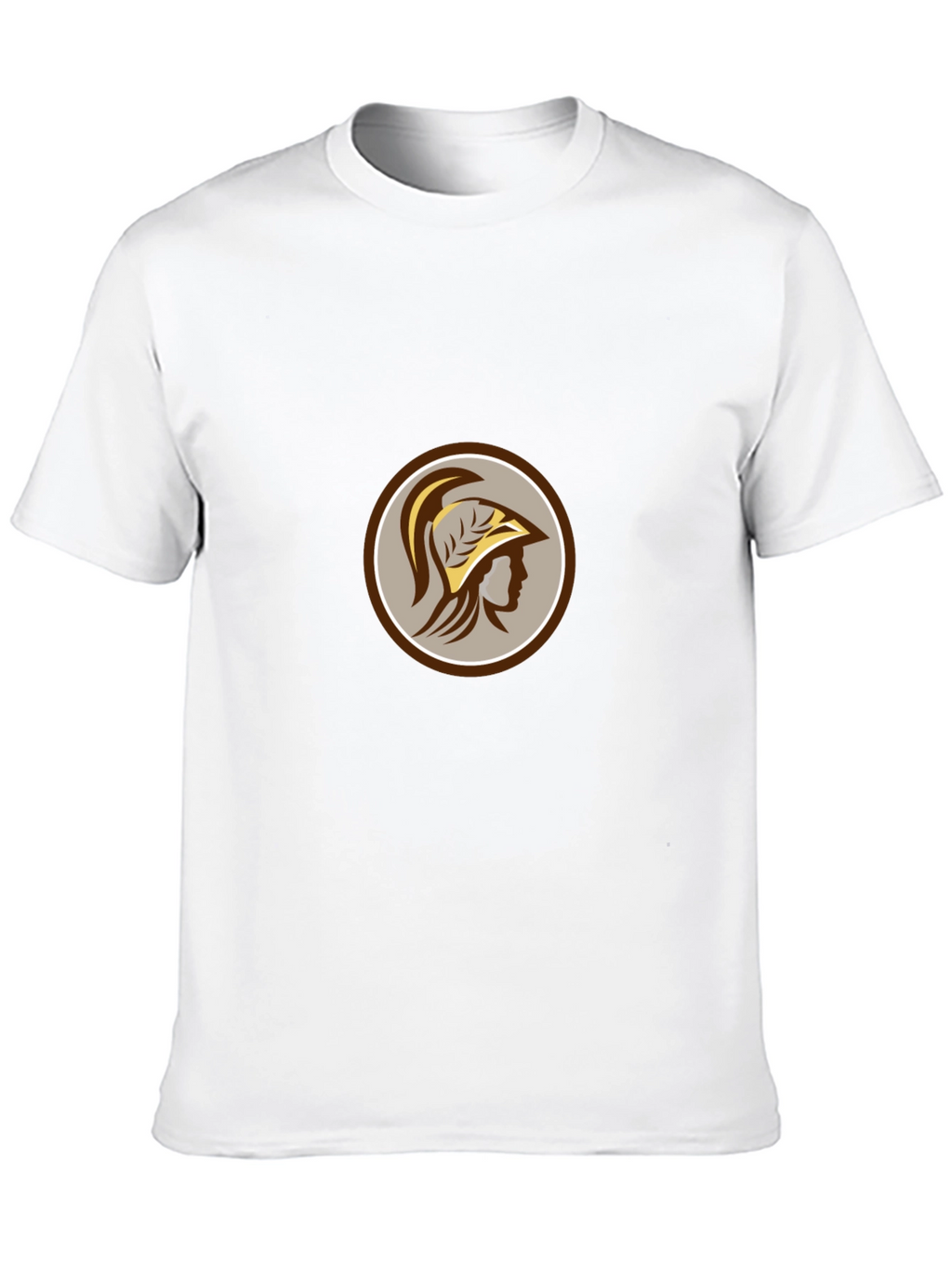 Spartan Warrior Graphic Tee - Classic Black