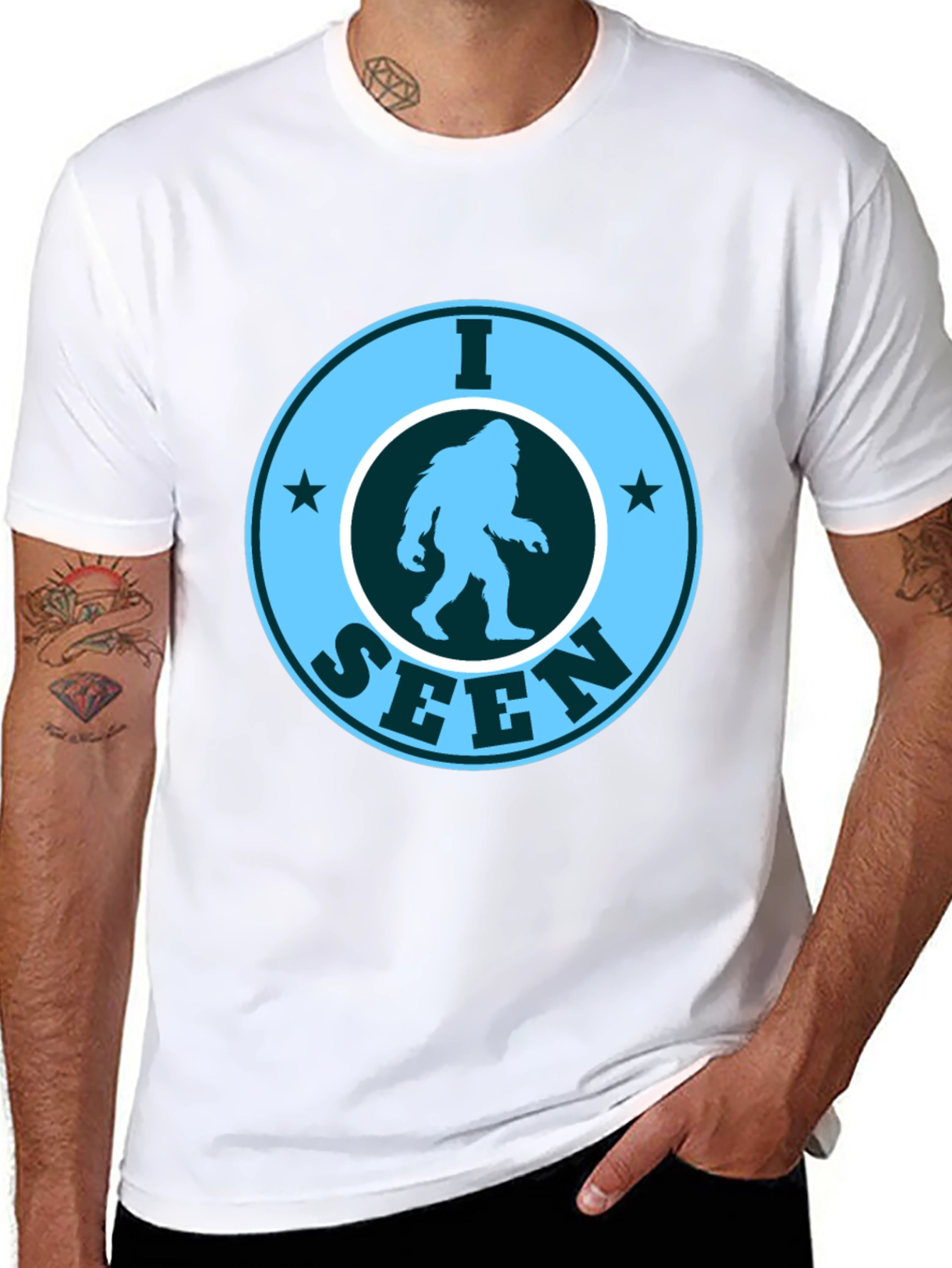 I Seen Bigfoot T-Shirt - Cryptid Tee