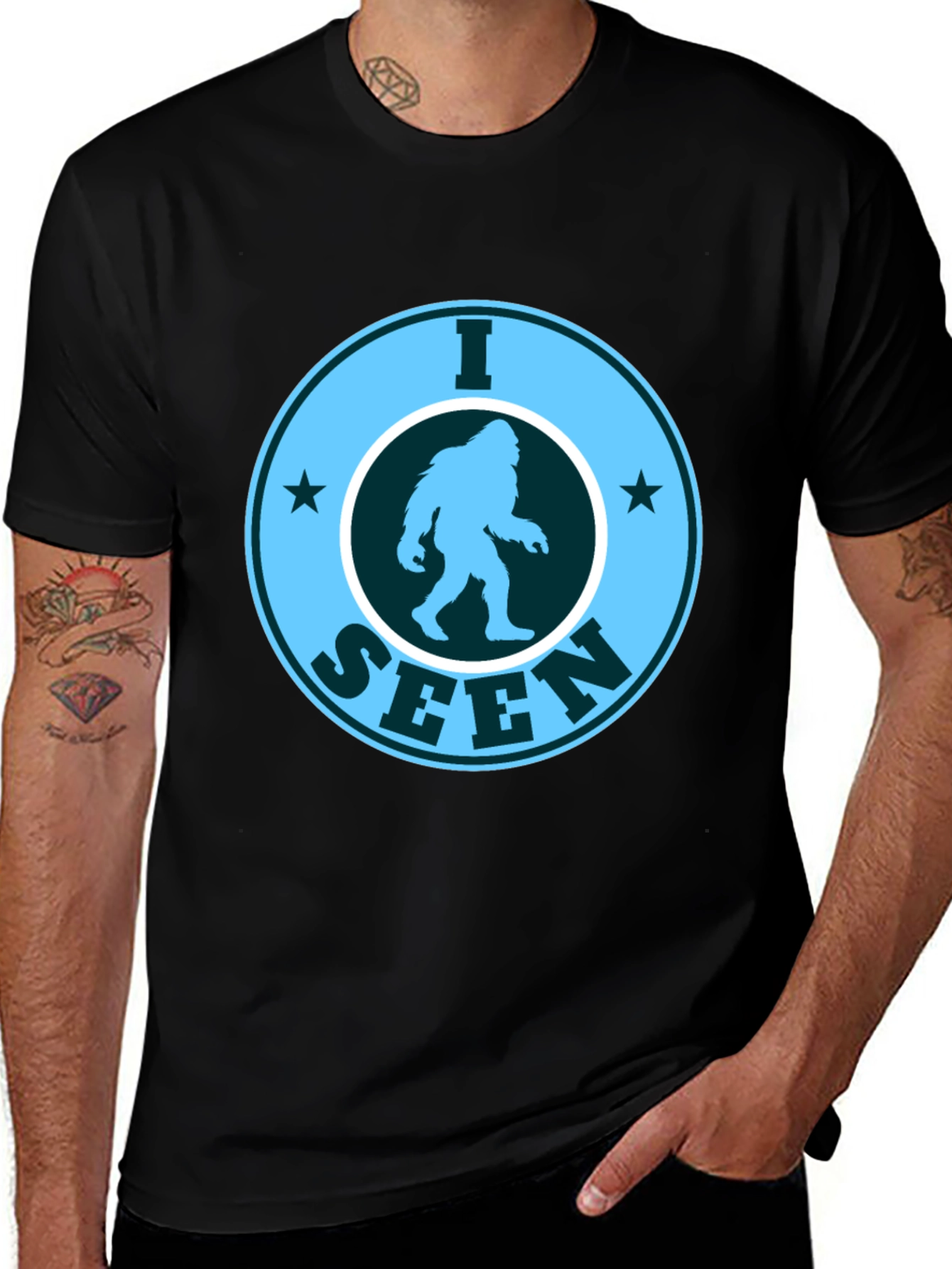 I Seen Bigfoot T-Shirt - Cryptid Tee