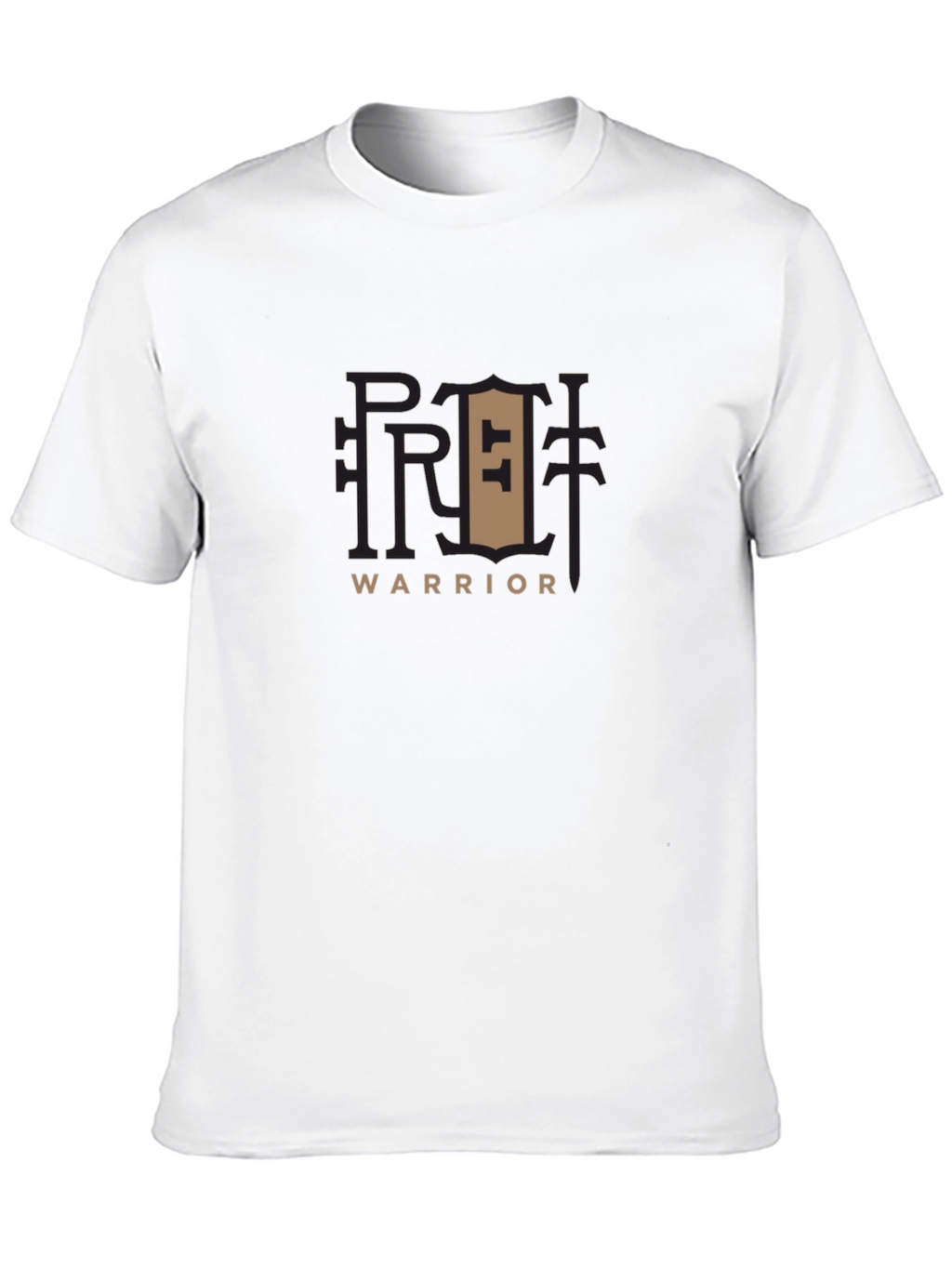 Retro Warrior Black T-Shirt